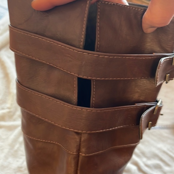 BUCCO Brown Over-the-Knee Boots Size 10 - Picture 13 of 15
